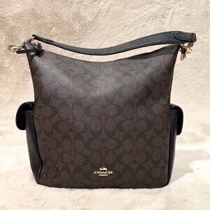 Coach Pennie Shoulder Bag In Signature Canvas